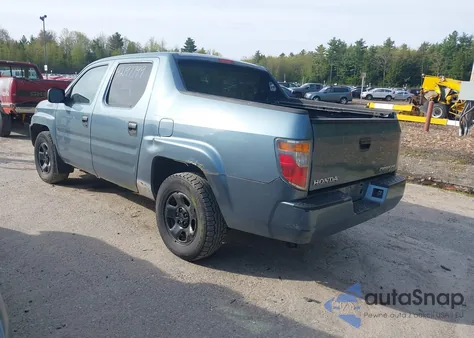 2007 Honda Ridgeline Rt from USA, damaged, VIN 2HJYK16227H530001
